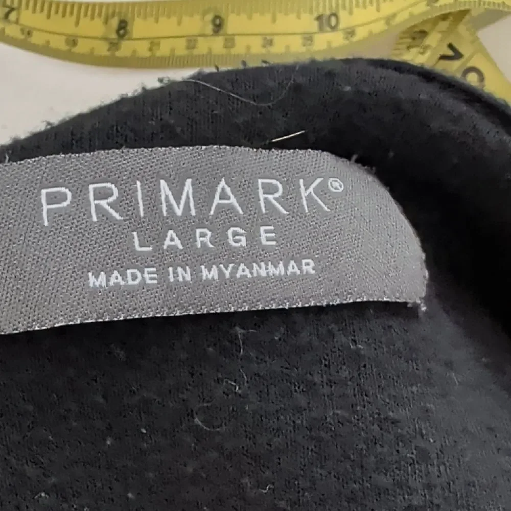 Primark Black Zip Up Hoodie